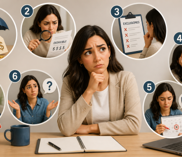 7 errores que la gente comete al contratar un seguro